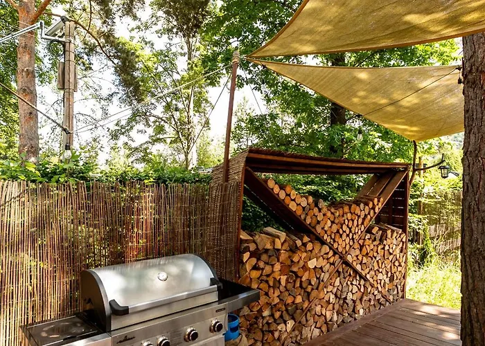 Tiché Místo Glamping Campo de lujo *